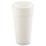 Dart® Cups, Foam, 24oz, White, 25/Pack, 20 Packs/CT Thumbnail 2