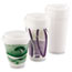 Dart® Lids, Cappuccino Dome Sipper, 12-24oz Cups, White, 1000/CT Thumbnail 2