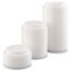 Dart® Lids, Cappuccino Dome Sipper, 12-24oz Cups, White, 1000/CT Thumbnail 3
