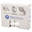 Inteplast Group High-Density Can Liner, 24 x 24, 10gal, 6mic, Natural, 50/Roll, 20 Roll/Carton Thumbnail 1