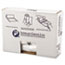 Inteplast Group High-Density Can Liner, 24 x 33, 16gal, 8mic, Clear, 50/Roll, 20 Rolls/Carton Thumbnail 2