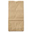 General #2 Paper Grocery Bag, 30lb Kraft, Standard 4 5/16 x 2 7/16 x 7 7/8, 500 bags Thumbnail 3