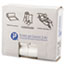 Inteplast Group High-Density Can Liner, 24 x 33, 16gal, 6mic, Clear, 50/Roll, 20 Rolls/Carton Thumbnail 1