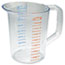Rubbermaid® Commercial Bouncer Measuring Cup, 2qt, Clear Thumbnail 1