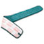 Rubbermaid® Commercial HYGEN™ Microfiber Dry Hall Dusting Pad, 36 1/2 x 5 1/2, Green, 12/Carton Thumbnail 2