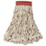 Rubbermaid® Commercial Swinger Loop Wet Mop Head, Large, Cotton/Synthetic, White, 6/Carton Thumbnail 1