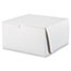 SCT® Tuck-Top Bakery Boxes, 10w x 10d x 5 1/2h, White, 100/Carton Thumbnail 1