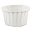 SOLO Cup Company Paper Portion Cups, 4oz, White, 250/Bag, 20 Bags/Carton Thumbnail 1