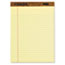 TOPS™ The Legal Pad Ruled Perforated Pads, 8 1/2 x 11, Canary, 50 Sheets, 3 Pads/Pack Thumbnail 1