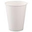 SOLO® Cup Company Single-Sided Poly Paper Hot Cups, 8oz, White, 50/Bag, 20 Bags/Carton Thumbnail 1