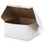 SCT® Tuck-Top Bakery Boxes, 10w x 10d x 5 1/2h, White, 100/Carton Thumbnail 3