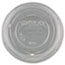 SOLO® Cup Company No-Slot Plastic Cup Lids, 3.25-9oz Cups, Clear, 100/SL, 25 SL/CT Thumbnail 1