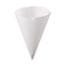Konie® Straight-Edge Paper Cone Cups, 7oz, White, 250/Bag, 5000/Carton Thumbnail 1