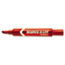 Marks-A-Lot® Desk-Style Permanent Marker, Chisel Tip, Red Thumbnail 1