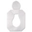 HOSPECO® Health Gards Toilet Seat Covers, Half-Fold, White, 250/Pack, 4 Packs/Carton Thumbnail 2