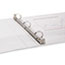 Samsill Speedy Spineâ„¢ Time Saving/Easy Spine Label Inserting 1" View Binder, 3 Ring, White Thumbnail 4