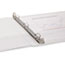 Samsill Speedy Spineâ„¢ Time Saving/Easy Spine Label Inserting 1/2" View Binder, 3 Ring, White Thumbnail 3