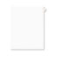 Avery Individual Legal Dividers Style, Letter Size, Avery-Style, Side Tab Dividers, #1, 25/PK Thumbnail 1