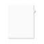 Avery Individual Legal Dividers Style, Letter Size, Avery-Style, Side Tab Dividers, #4, 25/PK Thumbnail 1