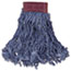 Rubbermaid® Commercial Super Stitch Blend Mop Head, Large, Cotton/Synthetic, Blue, 6/CT Thumbnail 1