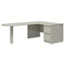 HON 38000 Series Desk Shell, 60w x 30d x 29-1/2h, Light Gray Thumbnail 2