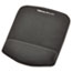 Fellowes® PlushTouch Mouse Pad with Wrist Rest, Foam, Graphite, 7 1/4 x 9-3/8 Thumbnail 1