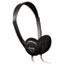 Maxell® HP-100 Headphones, Black Thumbnail 1