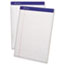 Ampad™ Perforated Writing Pad, Narrow Ruled, 8 1/2 x 11 3/4, White, 50 Sheets, Dozen Thumbnail 1