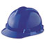 MSA V-Gard Hard Hats, Staz-On Pin-Lock Suspension, Size 6 1/2 - 8, Blue Thumbnail 1