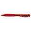 BIC® BU3 Ballpoint Pen, Retractable, Bold 1 mm, Red Ink, Red Barrel, Dozen Thumbnail 2