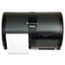 Georgia Pacific® Professional 2-Roll Side-by-Side Coreless High-Capacity Toilet Paper Dispenser by GP Pro, 10.120” W x 6.750” D x 7.120” H, Black Thumbnail 1