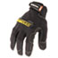 Ironclad General Utility Spandex Gloves, Black, Large, Pair Thumbnail 1