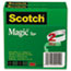 Scotch™ Magic Tape Refill, 3/4" x 2592", 3" Core, 2/Pack Thumbnail 1