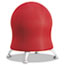 Safco® Zenergy Ball Chair, 22 1/2" Diameter x 23" High, Crimson/Silver Thumbnail 1