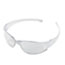 Crews® Checkmate Wraparound Safety Glasses, CLR Polycarbonate Frame, Coated Clear Lens Thumbnail 1