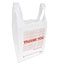 Inteplast Group Thank You Handled T-Shirt Bags, 11 1/2" x 21", Polyethylene, White, 900/CT Thumbnail 2