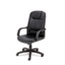 Alera Alera Sparis Executive High-Back Swivel/Tilt Bonded Leather Chair, Supports Up to 275 lb, 18.11" to 22.04" Seat Height, Black Thumbnail 2