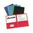 Avery Two-Pocket Folders, Embossed Paper, Assorted Colors, 25/BX Thumbnail 1