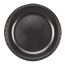 Genpak® Elite Laminated Foam Plates, 10 1/4 Inches, Black, Round Thumbnail 1