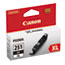 Canon® 6448B001 (CLI-251XL) ChromaLife100+ High-Yield Ink, Black Thumbnail 2