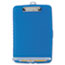 Officemate Low Profile Storage Clipboard, 1/2" Capacity, Holds 8 1/2 x 11, Translucent Blue Thumbnail 2