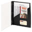 Smead Clear Front Poly Report Cover With Tang Fasteners, 8-1/2 x 11, Black, 5/Pack Thumbnail 1