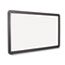MasterVision Interactive Magnetic Dry Erase Board, 90 x 52 7/10 x 4 1/5, White/Black Frame Thumbnail 1