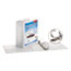 Cardinal® ExpressLoad ClearVue Locking D-Ring Binder, 3" Cap, 11 x 8 1/2, White Thumbnail 1