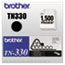 Brother TN330 Toner, Black Thumbnail 1