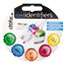 Dotz® Dotz Cord Identifier, Assorted Bright Colors with Preprinted Inserts, 5/Pack Thumbnail 2