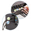 Dotz® Dotz Cord Identifier Kit, Clear, 12 Regular/12 Jumbo, With Inserts/Stickers Thumbnail 1