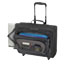 Solo Classic Rolling Overnighter Case, 15.6", 16 1/2 x 6 1/2 x 13, Ballistic Poly, BK Thumbnail 2
