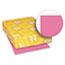 Astrobrights Colored Cardstock, 8.5" x 11", 65 lb, Plasma Pink, 250 Sheets/PK Thumbnail 1
