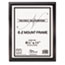NuDell™ EZ Mount Document Frame, Plastic, 8 1/2 x 11, Black Thumbnail 1